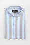 Light Blue Stripe Semi Formal Shirt