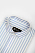 Light Blue Stripe Semi Formal Shirt
