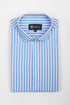 Blue Stripe Semi Formal Shirt