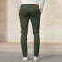Cross Pocket Army Green Dress Pant