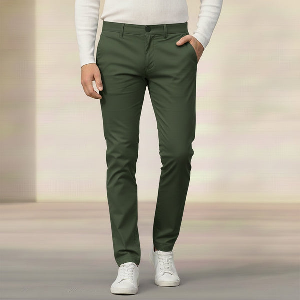 Premium Green Chino Dress Pant