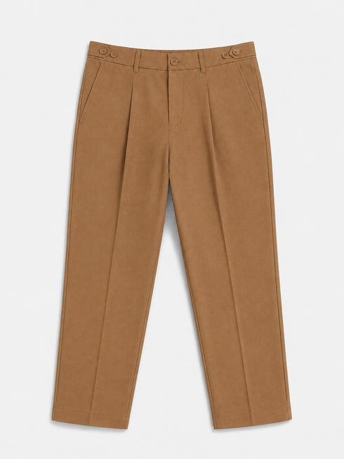 Brown Korean Adjustable Pants
