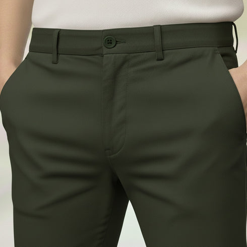 Premium Green Chino Dress Pant