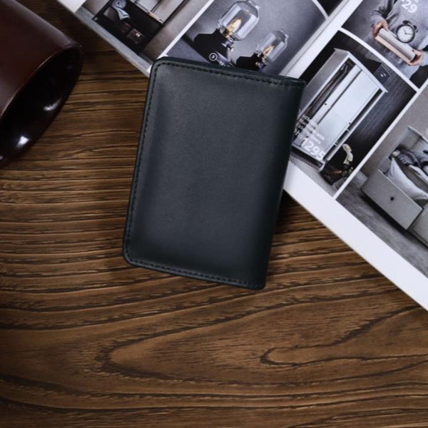 Ascent - Black Genuine Leather Wallet
