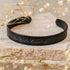Ayatul Kursi C-Cuff Bracelet Black