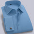 Men Cotton Light Blue Formal Shirt