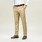 Men Cross Pocket Camel Dress Pant