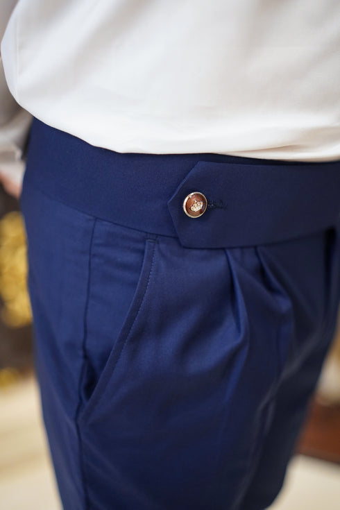 Royal Blue Gurkha Pant