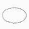 Diamond Cut Rope Bracelet Silver