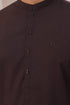 Dark Brown Wash & Wear Shalwar Kameez