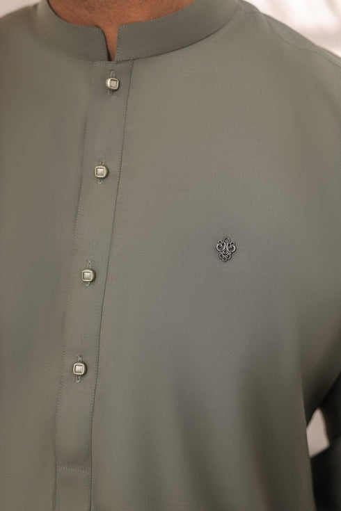 Light Green Wash & Wear Shalwar Kameez