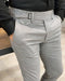 Metallic Grey Gurkha Pant