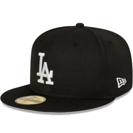 BLACK / WHITE New Era LA Dodgers 59Fifty Cap in Pakistan