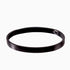 Minimal Cuff Bangle Black