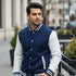 Blue and White Baseball Jacket