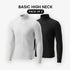Pack Of 2 Basic High Neck