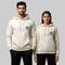 Cream Embroidered Hoodie (UniSex)