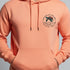 Peach Embroidered Hoodie (UniSex)