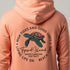 Peach Embroidered Hoodie (UniSex)