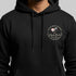 Black Embroidered Hoodie (UniSex)