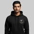Black Embroidered Hoodie (UniSex)