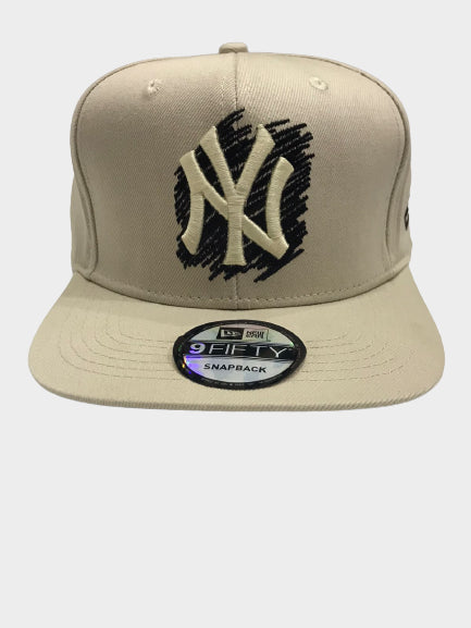 MLB Scatter NY Yankees Cap - Beige