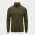 Olive Green Hi-Neck