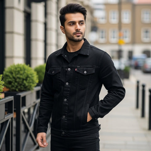 Black Denim Jacket Unisex