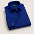 Royal Blue Cotton Formal Shirt