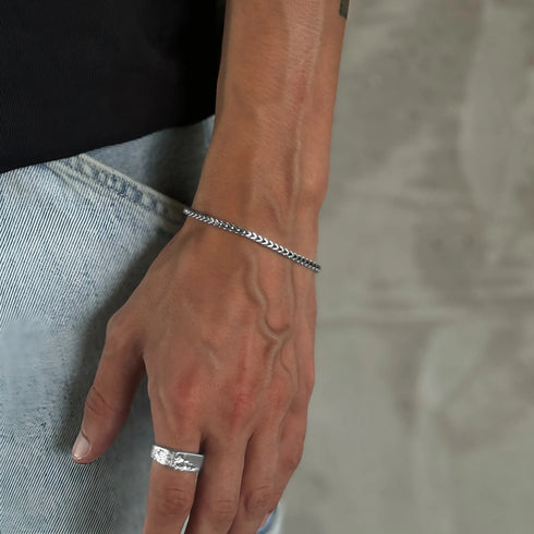 Foxtail Bracelet Silver