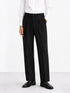 Black Korean Adjustable Pants