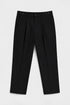 Black Korean Adjustable Pants