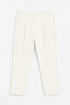 White Korean Adjustable Pants