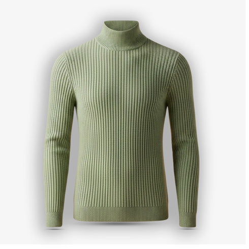 Light Green Hi-Neck